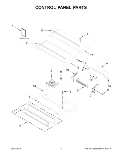 CONTROL PANEL PARTS