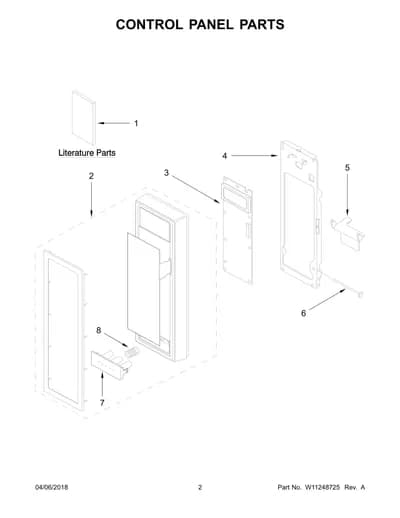 CONTROL PANEL PARTS