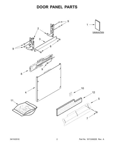 DOOR PANEL PARTS
