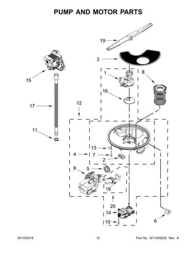 PUMP AND MOTOR PARTS