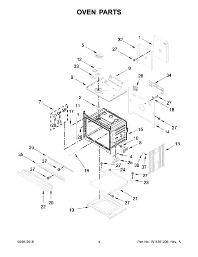 OVEN PARTS