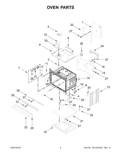 OVEN PARTS