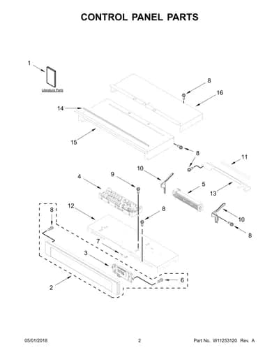 CONTROL PANEL PARTS