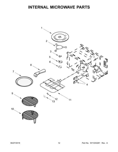 INTERNAL MICROWAVE PARTS