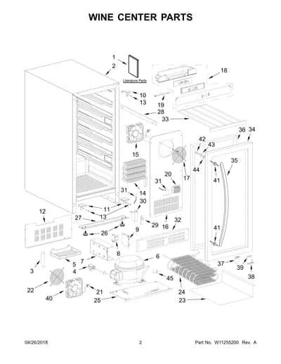 WINE CENTER PARTS