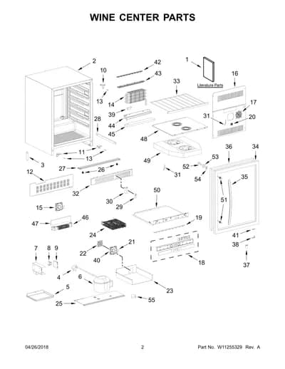 WINE CENTER PARTS