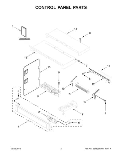 CONTROL PANEL PARTS