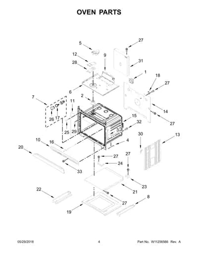 OVEN PARTS