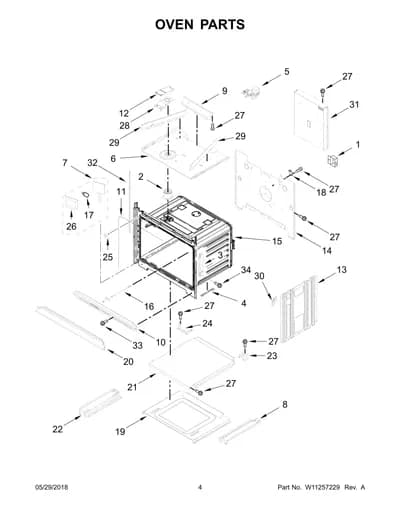OVEN PARTS