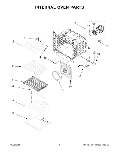 INTERNAL OVEN PARTS