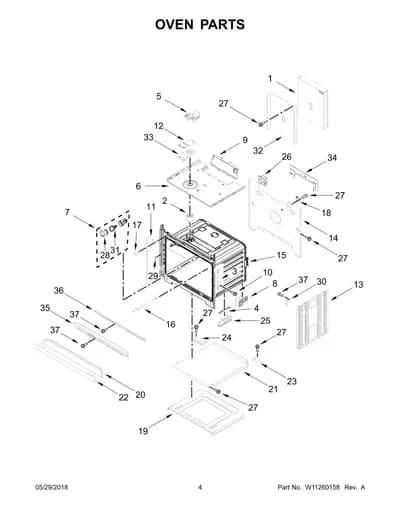 OVEN PARTS