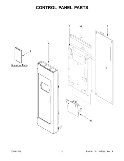 CONTROL PANEL PARTS