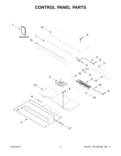 CONTROL PANEL PARTS