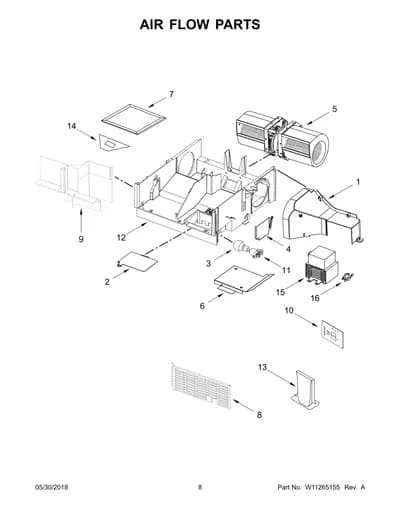 AIR FLOW PARTS