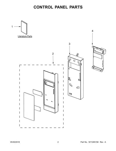 CONTROL PANEL PARTS