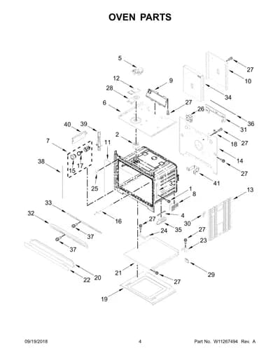 OVEN PARTS