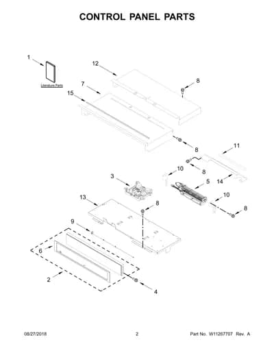 CONTROL PANEL PARTS
