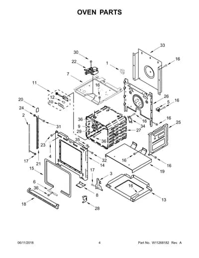 OVEN PARTS