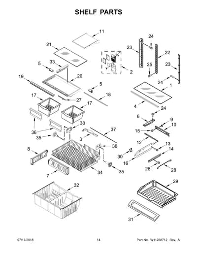 SHELF PARTS