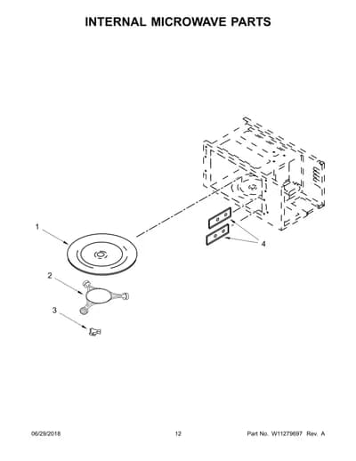 INTERNAL MICROWAVE PARTS