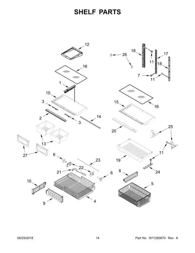 SHELF PARTS