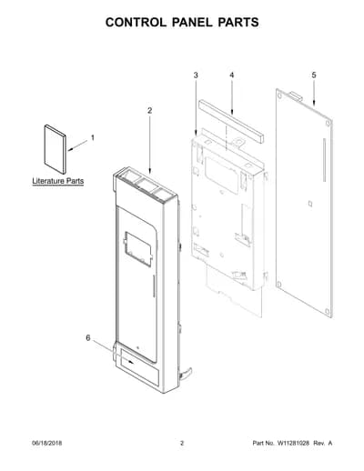 CONTROL PANEL PARTS
