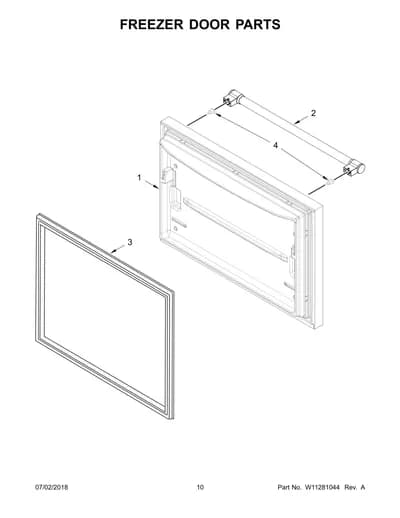 FREEZER DOOR PARTS