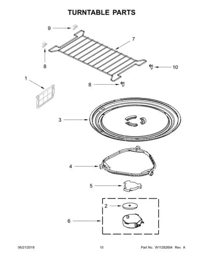 TURNTABLE PARTS
