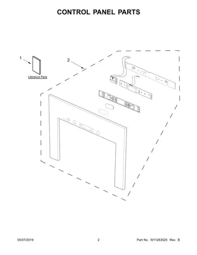 CONTROL PANEL PARTS