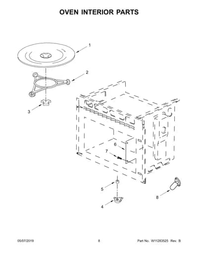 OVEN INTERIOR PARTS
