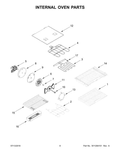 INTERNAL OVEN PARTS