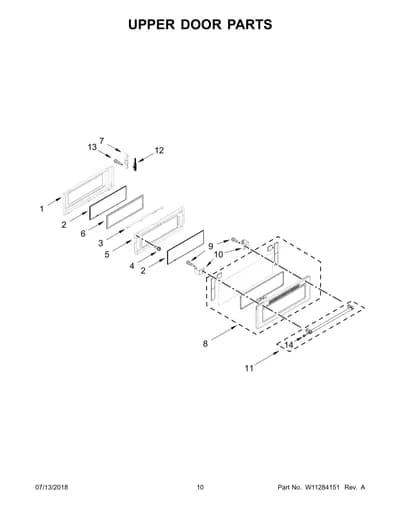 UPPER DOOR PARTS