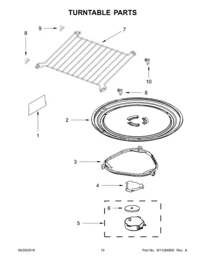 TURNTABLE PARTS