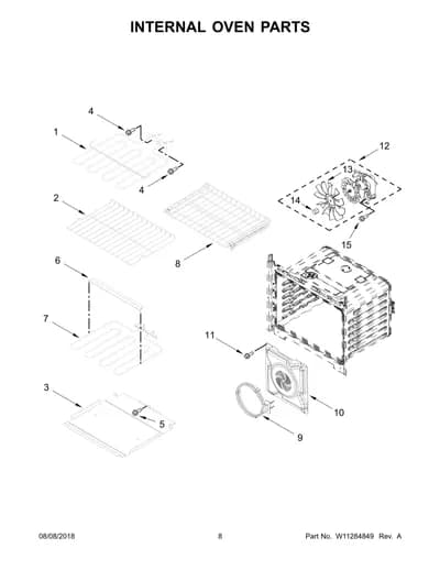 INTERNAL OVEN PARTS
