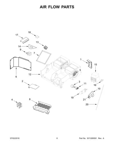 AIR FLOW PARTS