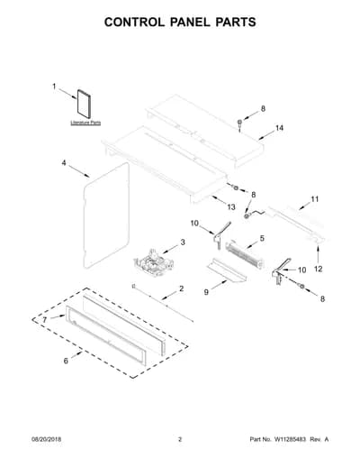 CONTROL PANEL PARTS
