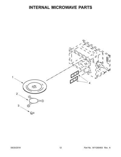INTERNAL MICROWAVE PARTS