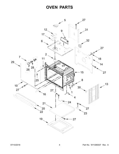 OVEN PARTS