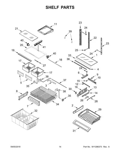 SHELF PARTS