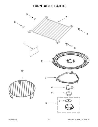TURNTABLE PARTS
