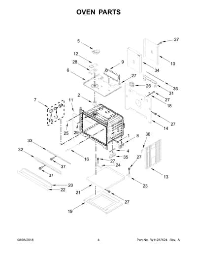 OVEN PARTS