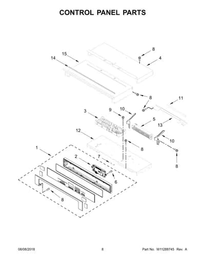 CONTROL PANEL PARTS