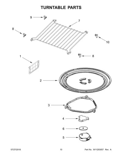 TURNTABLE PARTS