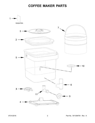 COFFEE MAKER PARTS