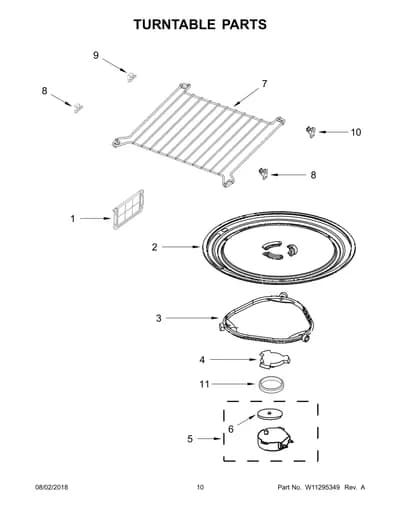TURNTABLE PARTS