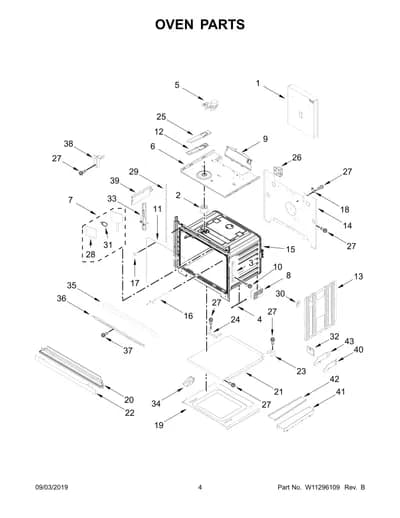 OVEN PARTS