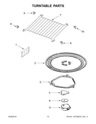 TURNTABLE PARTS