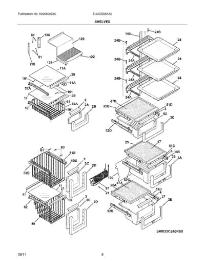 SHELVES