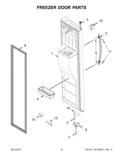 FREEZER DOOR PARTS
