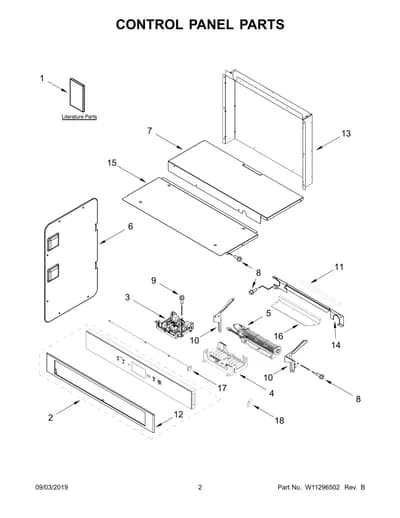 CONTROL PANEL PARTS